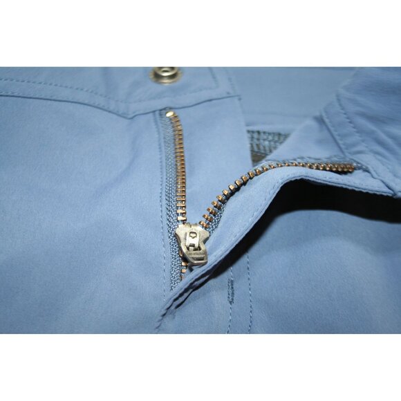 Prana Hiking Pants Womens 10 Blue/Gray W4118TL14 Stretch Outdoor Travel Camping - Picture 4 of 7